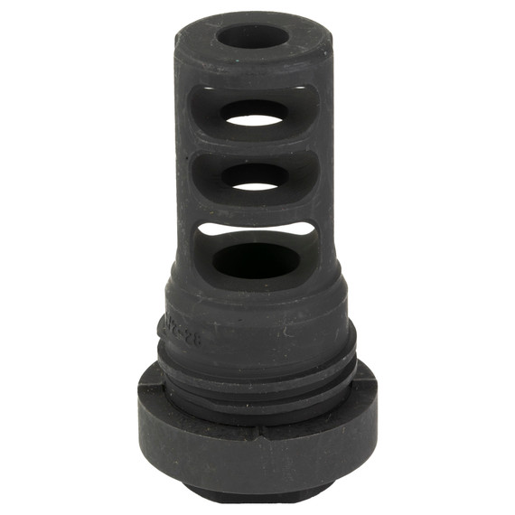 Yankee Hill Machine 5.56 Q.D. Muzzle Brake, Black, 1/2X28 - 816701012347 