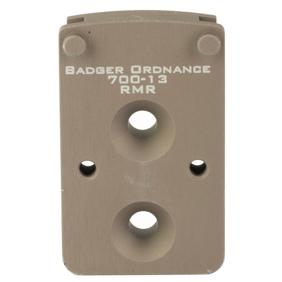 Badger Ordnance C1 12TOP MNT RMR, Optic Specific Mount, Anodized Tan - BO700-13 