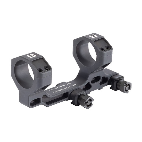 Badger Ordnance Condition One Modular Mount, 34MM 1.70" 0 MOA, Black - 100034654 