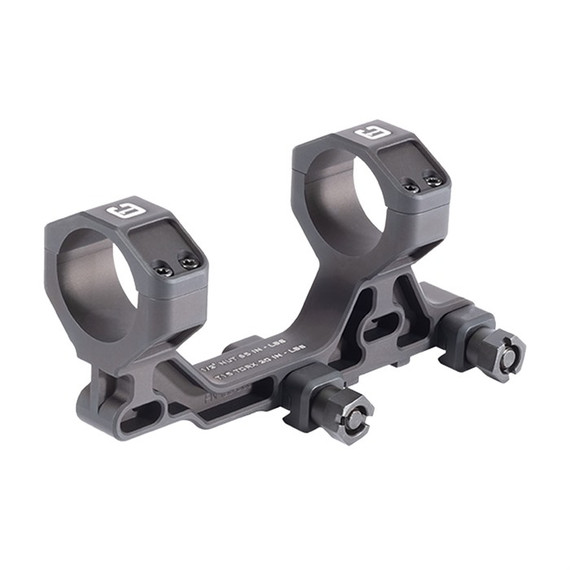 Badger Ordnance Condition One Modular Mount, 30MM, 1.93'' 0 MOA, Black - 100034655 