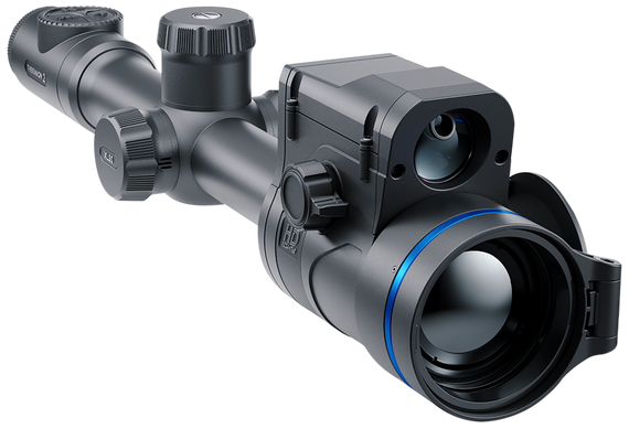 Pulsar Thermion 2 LRF XL50, Thermal Imaging Rifle Scope, 50mm Objective Lens, 50Hz Refresh Rate, 1024x768 Resolution, Black Finish - 810119016607 