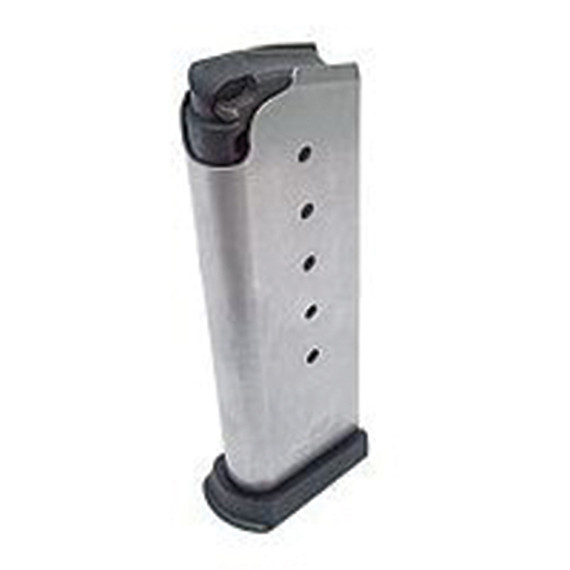 Kahr Arms Mag Assy P45&PM45, Magazine, 6 Rds, Stainless - 602686108027 