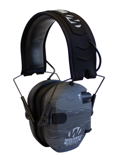 Walker's Razor PRO Digital Electronic Muff, 23 dB, Ghost Camo/Black Polymer - 888151024300 