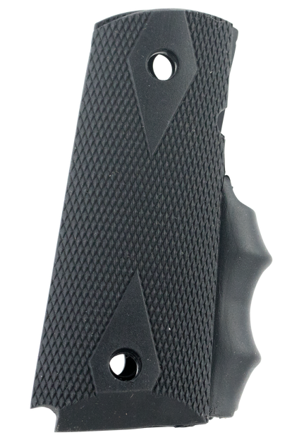 Pearce Grip PMGOM Modular Grip System, Finger Groove, Black Rubber - 605849400068 