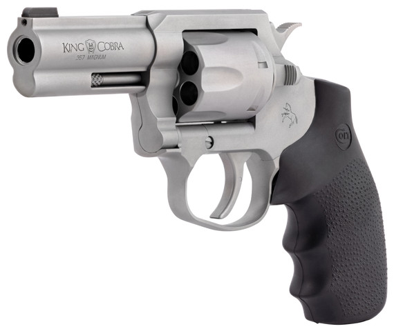 Colt King Cobra, .357 Magnum, 3.00" Barrel, 6 Rds, Matte Stainless Steel - 151550026754 