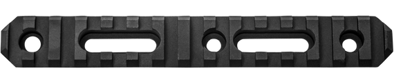 GrovTec US Inc GTSW191, Picatinny Rail, 6 Inch, 15 Slot, Black Anodized - 811071011914 