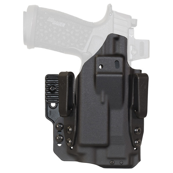 Mission First Tactical Pro Holster, Fits Sig P365 Fuse with TLR7, Kydex, Black - 810099437430 