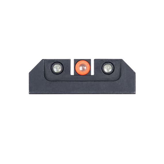 Night Fision Night Sight Set, Orange Front Black Back, Fits Taurus G2c, G2, G3, TX22 - 810116036707 
