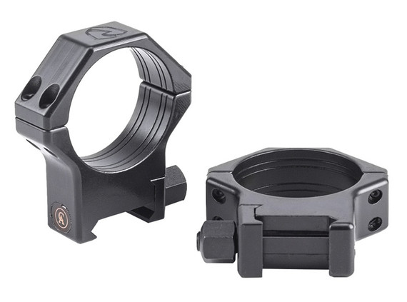 Riton Optics XRC3412S, 34mm Steel Picatinny Rings, 12mm Height, Black Anodized - 019962529764 