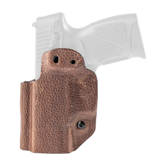 Mission First Tactical Hybrid Holster, Kydex/Leather, Brown - 814002027466 