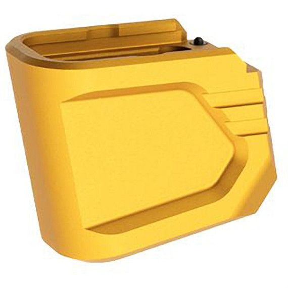 Tyrant CNC +4 Magazine Extension, Glock 43X/48, 4 Rds, Gold - 430109423 