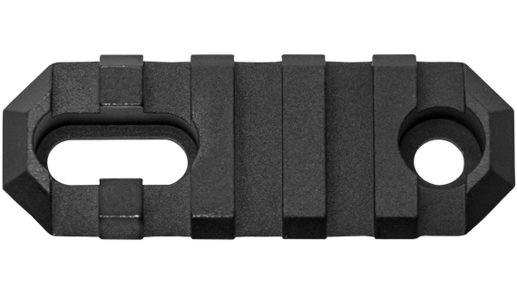 GrovTec US Inc GTSW189, Picatinny Rail, 5 Slot, Black Anodized - 811071011891 