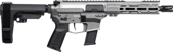 CMMG Banshee FE MkG, 45 ACP, 8.00" Barrel, 13+1 Rds, Titanium Cerakote - 840442505356 