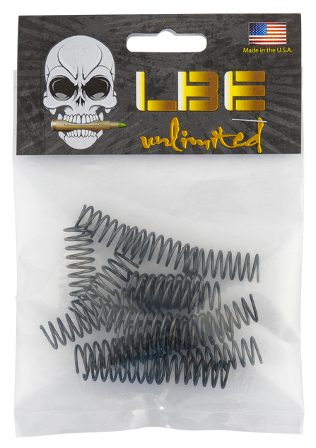 LBE Unlimited AR Forward Assist, Forward Assist Spring, 20 Pack, Black - 706612407557 