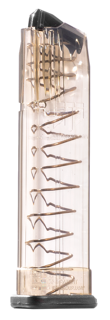 ETS Group SW9-MP-21, Magazine, 21 Rds, Clear Polymer - 854094005935 