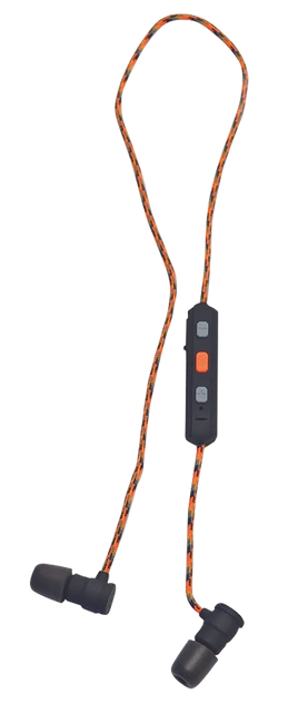 Walker's GWPRPBT Flexible Neckband Hearing Enhancer, 30 dB NRR, Black Plastic/Rubber - 888151025888 