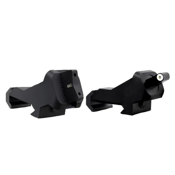 XS Sight Systems XTI2 DXT, Big Dot Tritium Front & Rear, Black - 647533009409 