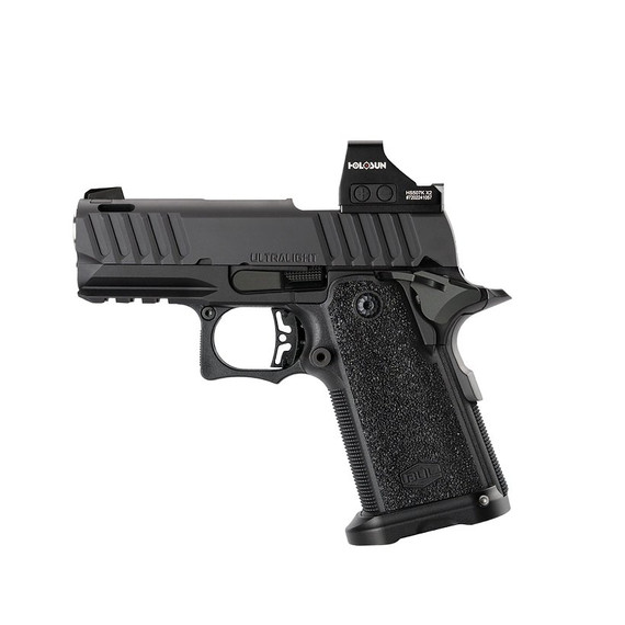 Bul Armory ULTRALIGHT Pro, 9mm, 3.25" V6 Ported Barrel, 16 RDs, BAO Micro Optics System, Black PVD / Black Anodize - 3175844 