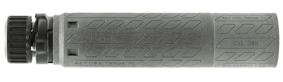 B&T VERS36-XM, .360 Cal, Black Titanium Suppressor - 840225718607 