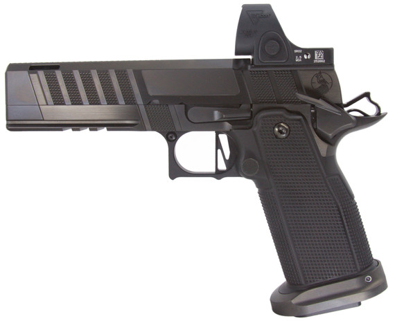 Cardinal Arms G2P Double Stack, Ported w/ Trijicon SRO 2.5 MOA, 9mm, 5.00" Barrel, 17 RDs, DLC Black 
