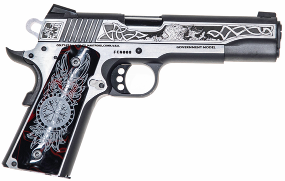 Colt Delta Elite, Fenrir Edition, 10MM, 5.00" Barrel, 8 RDs, Stainless - 098289113610 