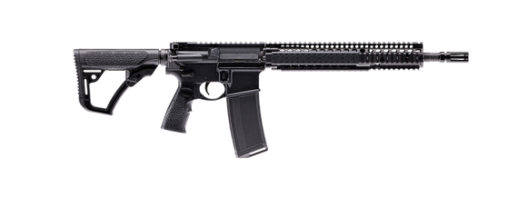Daniel Defense DDM4A1, 5.56 NATO, 14.5" Barrel, 30 RDs, Black 