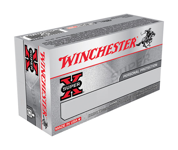 Winchester Super-X, 357 SIG, 125 Grain, WinClean, 50/Box - 020892213036 