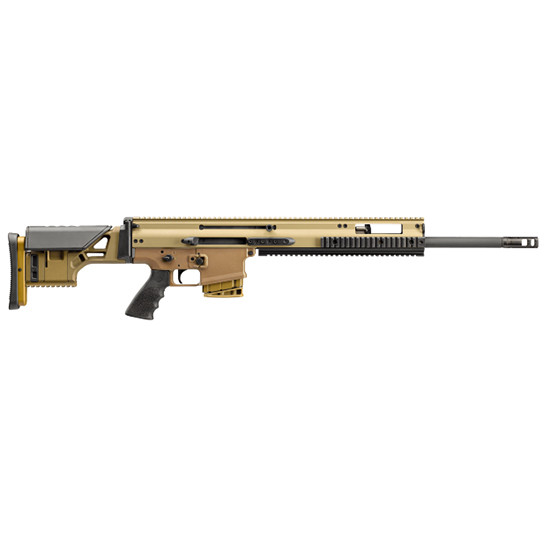 FN SCAR 20S NRCH, 6.5 CREEDMOOR, 20" Barrel, 10 Rds, Flat Dark Earth - 845737013684 