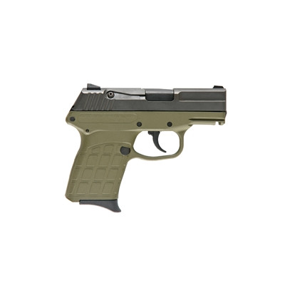 Kel-Tec PF9, 9MM, 3.10" Barrel, 7 Rds, Blue/Green Grip - 640832000184 