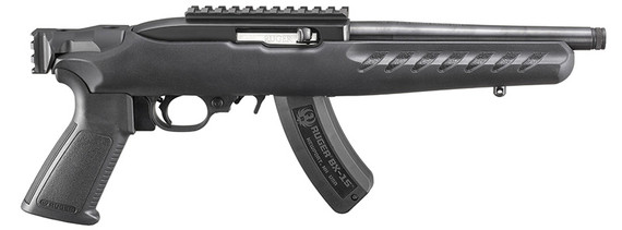 Ruger 22 Charger, 22 LR, 8" Barrel, 15 Rds, Matte Black - 736676049387 