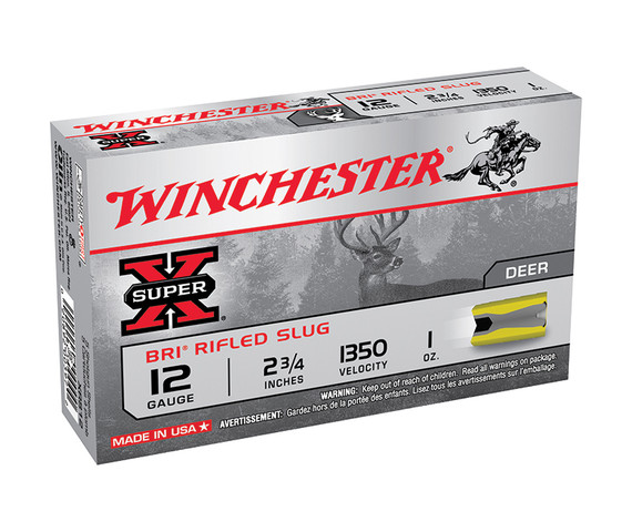 Winchester SuperX BRI 12Ga 2.75" 1oz 2-pc Sabot, 1350 FPS - 020892003972 