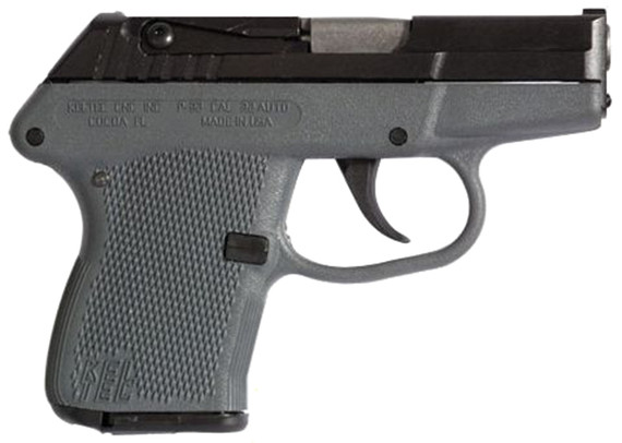 Kel-Tec P32, .32 ACP, 2.68" Barrel, 7 Rds, Black/Gray - 640832000481 