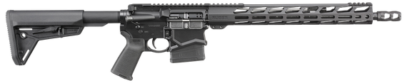 Ruger SFAR, 308 Win, 16.10" Barrel, 10 Rds, Black - 736676056149 