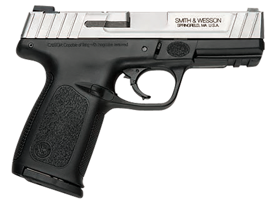 Smith & Wesson SD9 VE, 9MM, 4.00" Barrel, 16+1 Rds, Black/Silver - 022188891706 