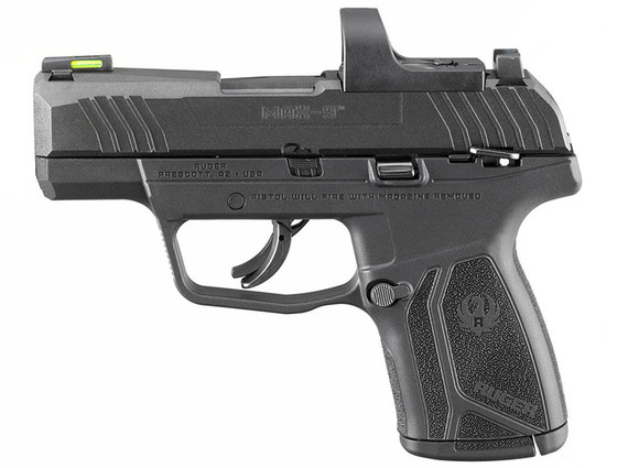 Ruger MAX-9, 9MM, 3.20" Barrel, 12+1 Rds, Black Oxide - 736676035151 