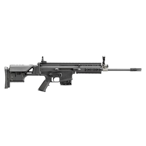 FN SCAR 17S DMR NRCH, 6.5 CREEDMOOR, 16.25" Barrel, 10 Rds, Black - 845737017507 