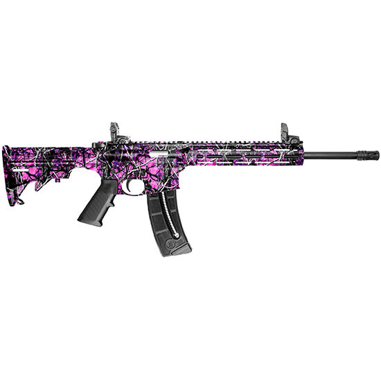 Smith & Wesson M&P15-22 Sport, 22LR, 16.5" Barrel, 25 Rds, Muddy Girl Camo - 022188868388 