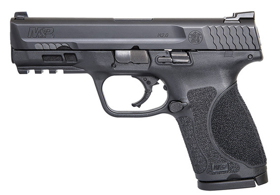 Smith & Wesson M&P 2.0 Compact, 9MM, 4.00" Barrel, 10 Rds, Black - 022188877038 
