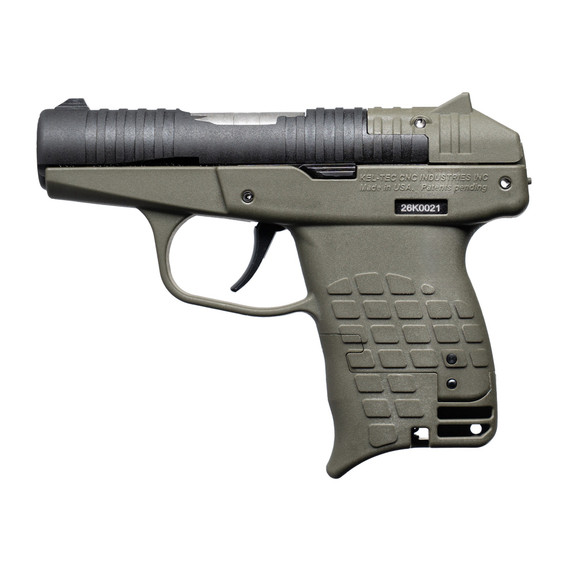 Kel-Tec PR-3AT, .380 ACP, 2.85" Barrel, 13 RDs, Green/Black 