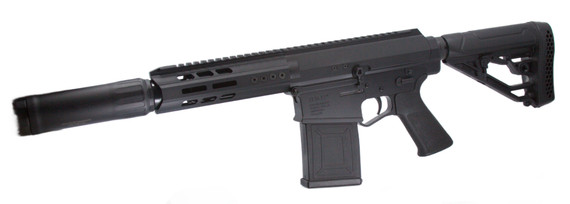 Genesis Arms GEN-12 SBM SBS, 12 Gauge, 7.00" Barrel, w/ Ventum Suppressor, 5 RDs, Black  - 863597137609 