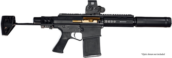 Genesis Arms GEN-12 PDS SBS w/ Ventum 12K & TiN BCG, 12 GA, 5.00" Barrel, 5 Rds, Black - 100065641153 
