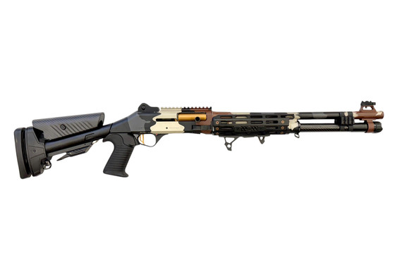 Orthos Arms Raider S4 Elite, 12 Gauge, 18.50" Barrel, SHOCK FORCE, M-LOK, Alpine El - 850052736798 