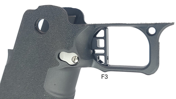 Red Dirt USA Prodigy Grip ST Trigger, Flat Faced, Shoe Length 3, Classic Black - 105929846279 