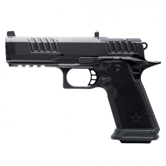 Staccato HD P4.5, 9mm, 4.50" Barrel, 18 RDs, Preferred Package, DLC Black 