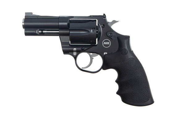 Korth Mongoose, .357 Magnum, 3.00" Barrel, 6 Rds, Black DLC Finish - 806802760131 