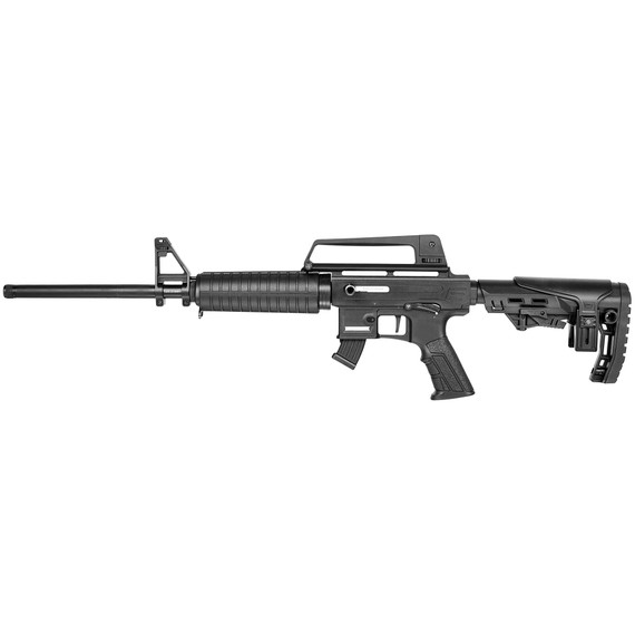 Derya TM22 Feather, .22 LR, 18.00" Barrel, 10 RDs, Lever Action, Black - DYRTM22-FEAT-18 