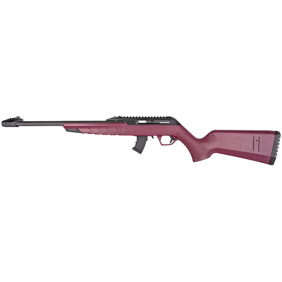 Derya TM22, .22 LR, 18.00" Barrel, 10 RDs, Lever Action, Black Cherry - DYRTM22-STAN-BC-18 