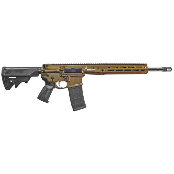 LWRC IC-DI, .300 Blackout, 16.10" Barrel, 30 RDs, M-LOK, Burnt Bronze - LWICDIR3BB16ML 