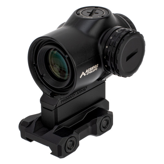 Primary Arms SLX 1x Micro Prism, ACSS Cyclops G2, Green Illuminated, Black - PAOPASLX1XMPCYCLOPSG 