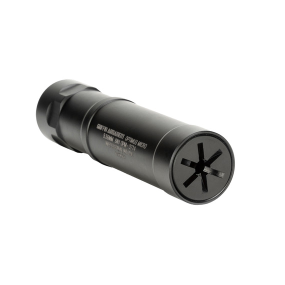 Griffin Armament Optimus Micro, .22 LR, 5.30" Length, Stainless Steel, Black - GRIFGAOPM 